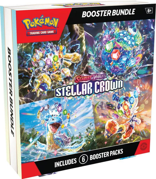 Pokemon TCG - Stellar Crown Booster Bundle Case