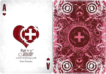 Passione Love Is A Smoke Italian Design Playing Cards - Eclipse Games Puzzles Novelties