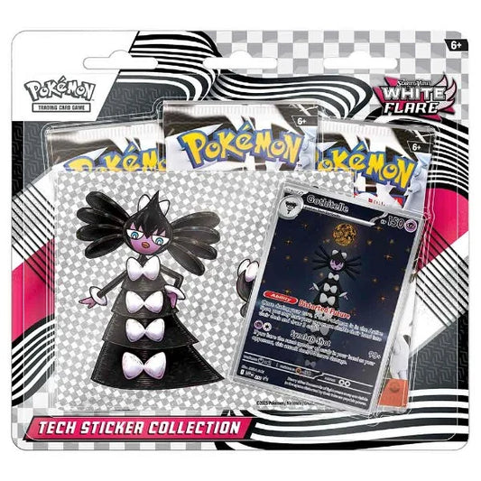 Pokémon TCG: White Flare Tech Sticker Collection - Eclipse Games Puzzles Novelties