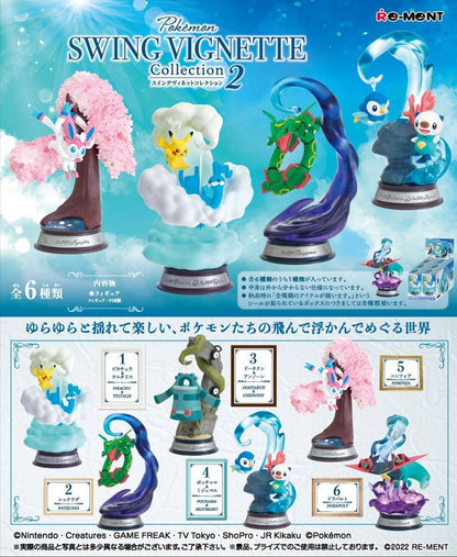 Pokemon RE-MENT Swing Vignette Collection 2 - Figurines Japan