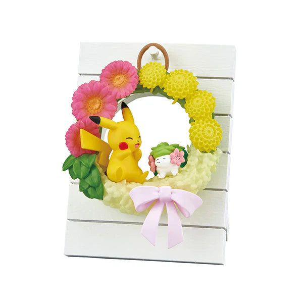 Pokemon RE-MENT Happiness Wreath - Figurines Japan