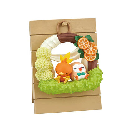 Pokemon RE-MENT Happiness Wreath - Figurines Japan