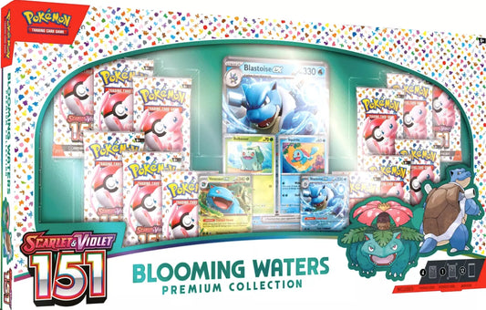 Pokemon TCG - 151 Blooming Waters Premium Collection Box