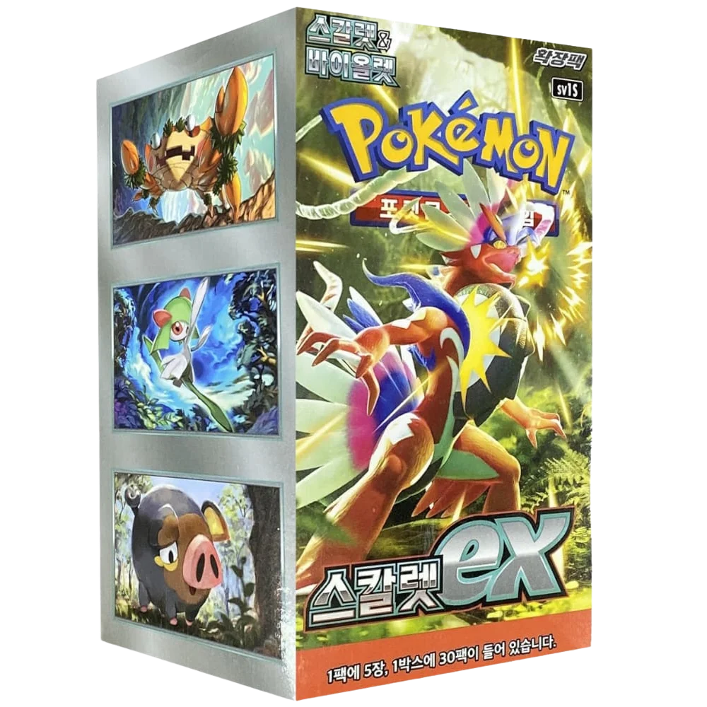 Pokemon TCG - sv1s scarlet EX Korean Booster Box