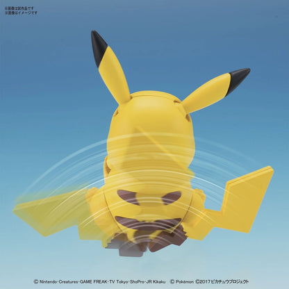 Pokemon Bandai Model Kit No.41 PIKACHU - Eclipse Games Puzzles Novelties