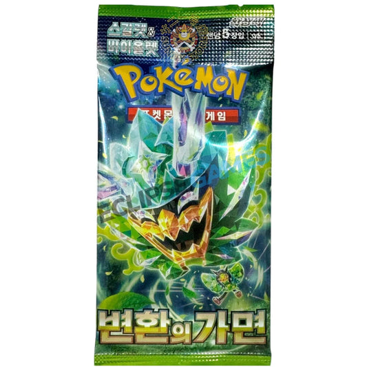 Pokemon TCG - SV6 Mask of Change Booster Pack Korean - Eclipse Games Puzzles Novelties