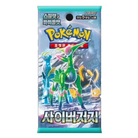 Pokemon TCG Cyber Judge SV5M Booster Pack Korean