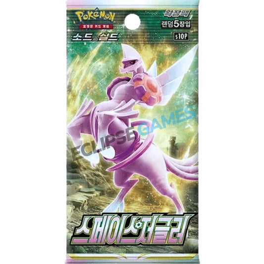 Pokemon TCG Space Juggler s10p Booster Pack Korean Version - Eclipse Games Puzzles Novelties