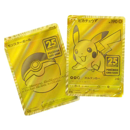 pokemon card game sword & shield 25th anniversary golden box Pokemon Golden Box Sword & Shield 25th Anniversary Pikachu JAPANESE Sealed 4521329322605| eBay