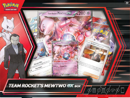 Pokemon TCG - Team Rocket's Mewtwo EX Box
