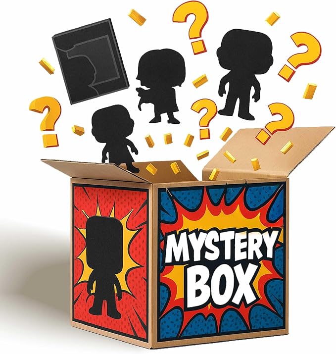 Pop Vinyl Mystery Box Starter Bundle Pack Set of 6! 6 Random Pops No Duplication - Eclipse Games Puzzles Novelties