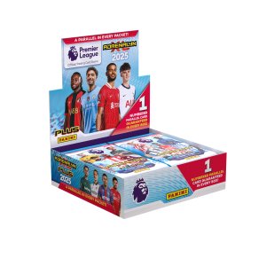 Premier-League-Adrenalyn-XL-2025-PLUS-Booster-Display - Eclipse Games Puzzles Novelties