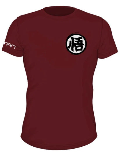 Saiyan Evolution V2.0 Ascension Performance T-Shirt – Blood Red - Eclipse Games Puzzles Novelties