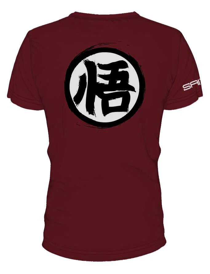 Saiyan Evolution V2.0 Ascension Performance T-Shirt – Blood Red - Eclipse Games Puzzles Novelties