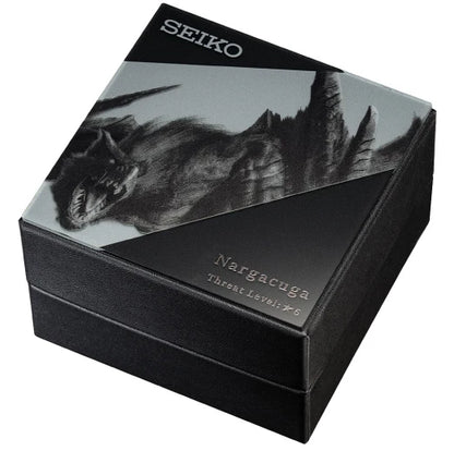 Seiko X Monster Hunter 20th Anniversary Project Collaboration "Nargacuga" Limited Edition Quartz Chronograph