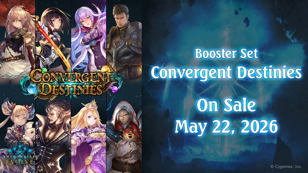 Shadowverse Evolve - BP17 Convergent Destinies Booster Box Case (20 Booster Boxes) - Eclipse Games Puzzles Novelties
