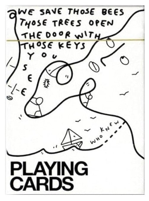 Shantell Martin (White) Theory 11 Playing Cards - Eclipse Games Puzzles Novelties
