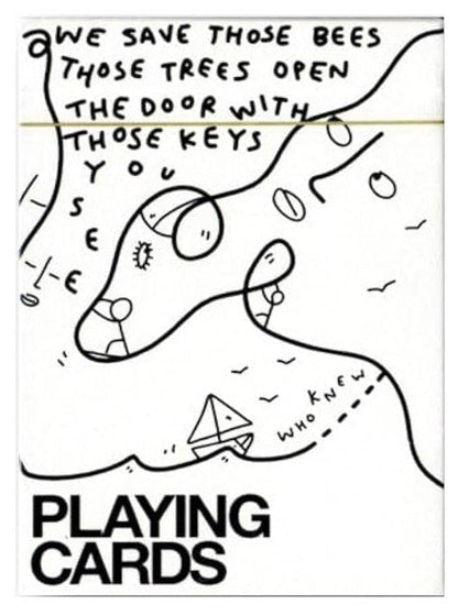 Shantell Martin (White) Theory 11 Playing Cards - Eclipse Games Puzzles Novelties