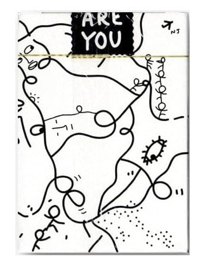 Shantell Martin (White) Theory 11 Playing Cards - Eclipse Games Puzzles Novelties