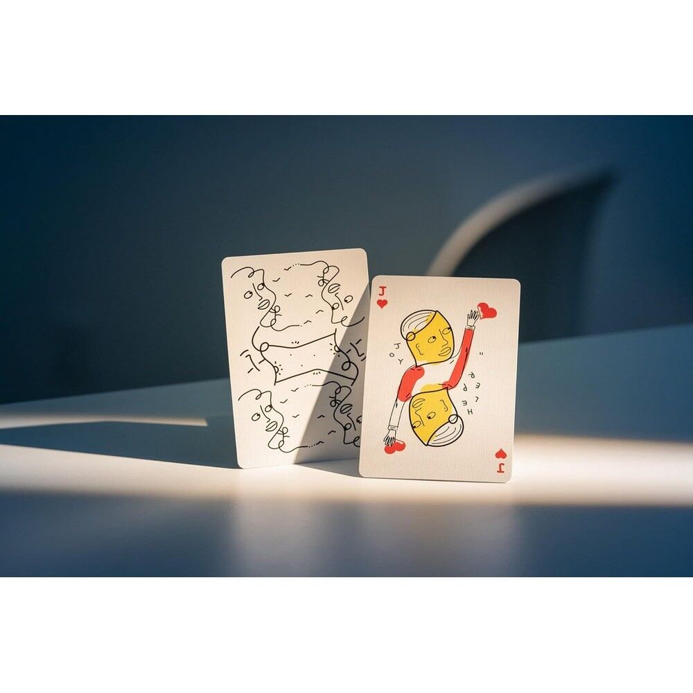 Shantell Martin (White) Theory 11 Playing Cards - Eclipse Games Puzzles Novelties