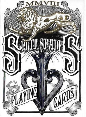 Split Spades Blue 1st Edition - David Blaine Playing Cards