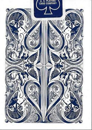 Split Spades Blue 1st Edition - David Blaine Playing Cards