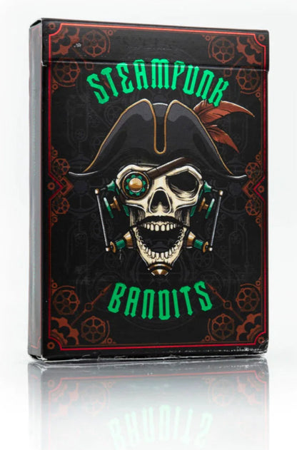 Steampunk Bandits Limited Edition Playing Cards Signed Out Of 1500 - Eclipse Games Puzzles Novelties