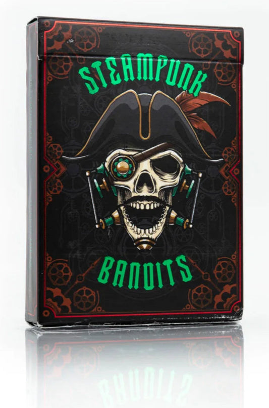 Steampunk Bandits Limited Edition Playing Cards Signed Out Of 1500 - Eclipse Games Puzzles Novelties