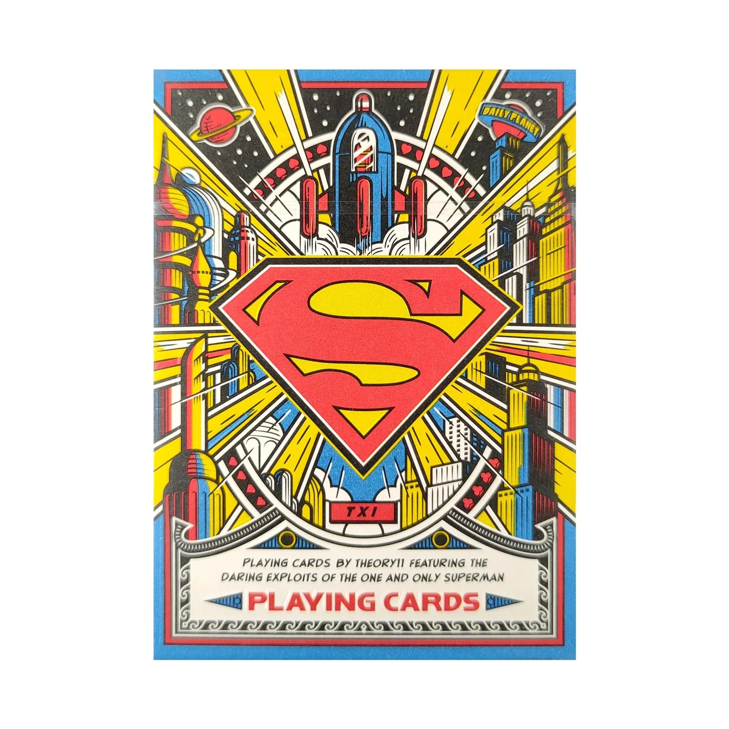 Superman Theory 11 Playing Cards - Eclipse Games Puzzles Novelties