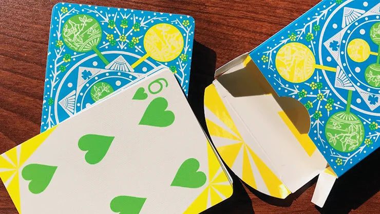 Tally-Ho Summer Fan Back Cardistry 2019 Playing Cards - Eclipse Games Puzzles Novelties