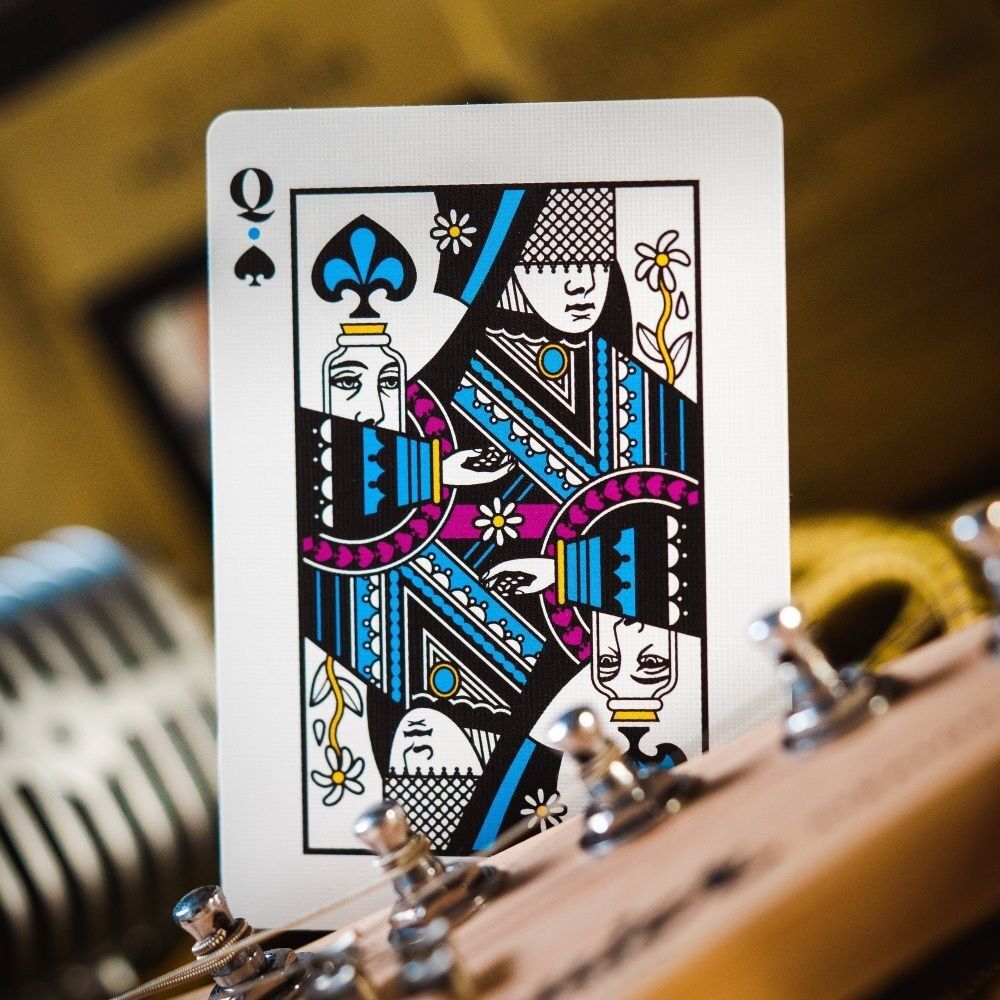 The Beatles Special Edition Black Theory 11 Playing Cards - Eclipse Games Puzzles Novelties