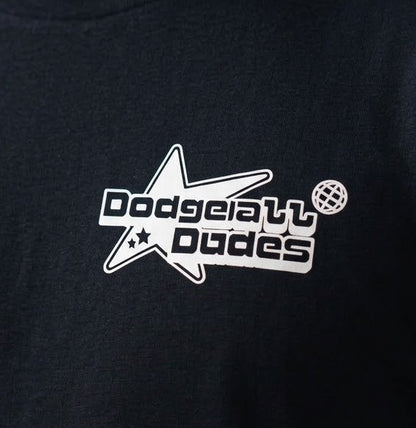 The_Dodgeball_Dudes_Globe_Tee_-_Eclipse_Games_Puzzles_Novelties