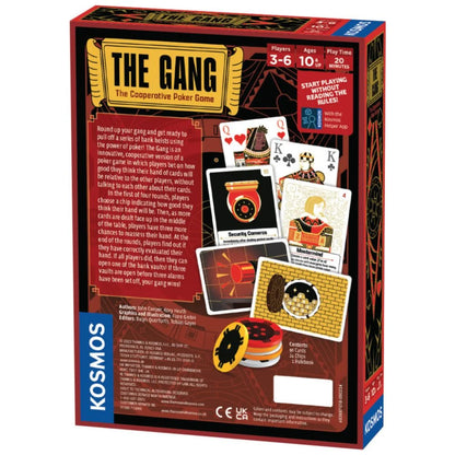 The Gang The Cooperative Poker Card Game - Eclipse Games Puzzles Novelties