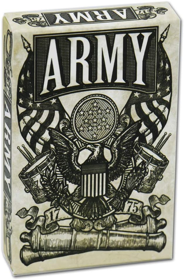 US ARMY Playing Cards by Jackson Robinson - Eclipse Games Puzzles Novelties