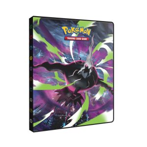 Ultra Pro - Pokémon TCG Mega Evolution Pitch Black 9-Pocket Portfolio - Eclipse Games Puzzles Novelties
