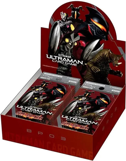 Ultraman Card Game - BP03 Revenge And Darkness Reincarnation Booster Box Japanese