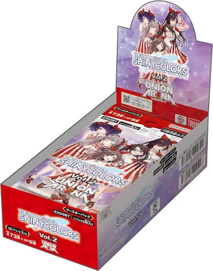 Union Arena - EX03BT The Idolmaster Shinycolors Vol 2 Booster Box