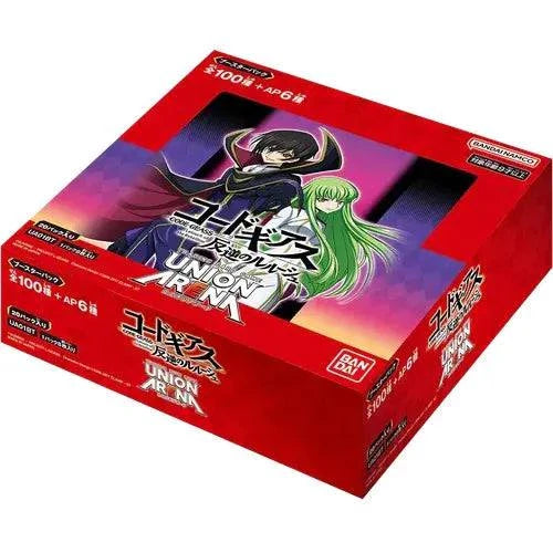 Union Arena - UA01BT Code Geass Lelouch of the Rebellion Vol 1 Booster Box Japanese - Eclipse Games Puzzles Novelties