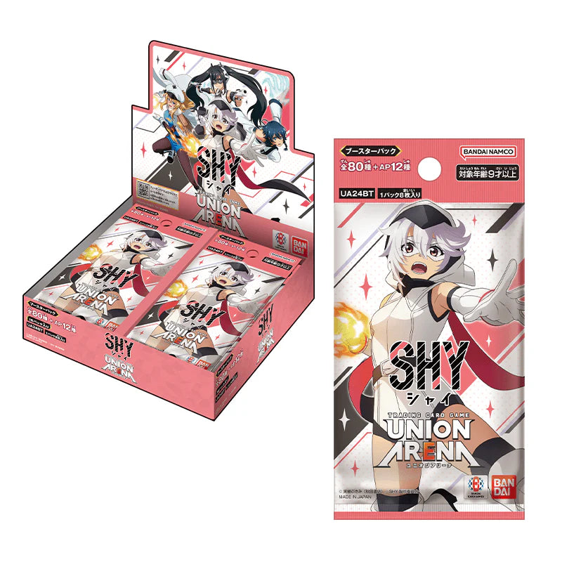 Union Arena - UA24BT Shy Booster Box Japanese - Eclipse Games Puzzles Novelties