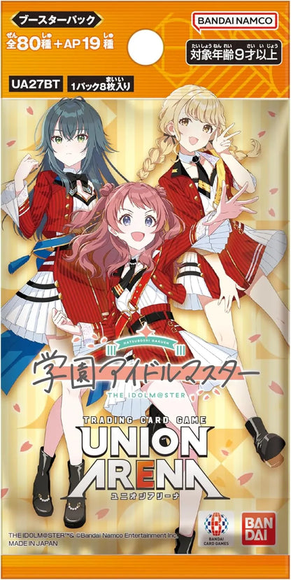 Union Arena - UA27BT The IDOLMASTER Gakuen Booster Box Japanese - Eclipse Games Puzzles Novelties