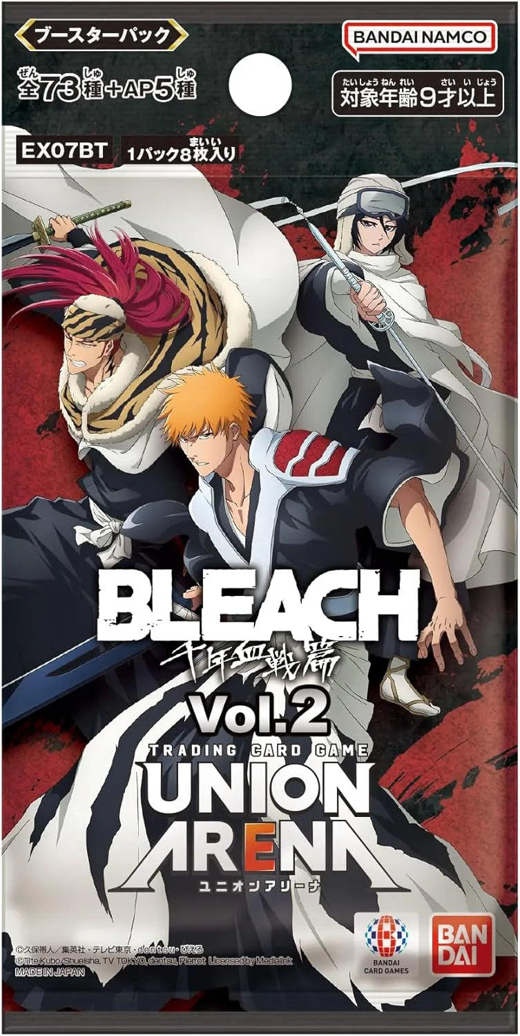 Union Arena TCG - EX07BT Bleach Thousand Year Blood War Vol 2 Booster Box Japanese