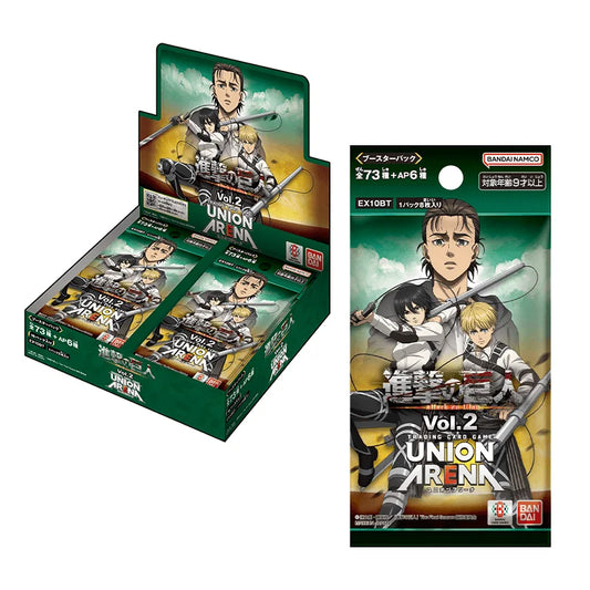 Union Arena TCG - EX10BT Attack on Titan Vol.2 Booster Box Japanese