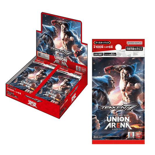 Union Arena TCG - UA13BT Tekken 7 Booster Box Japanese - Eclipse Games Puzzles Novelties
