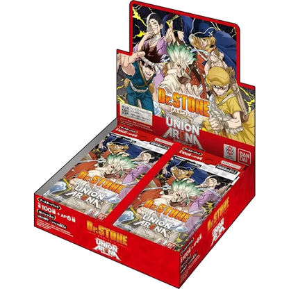 Union Arena TCG - UA14BT Dr Stone Booster Box Japanese - Eclipse Games Puzzles Novelties