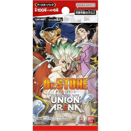 Union Arena TCG - UA14BT Dr Stone Booster Box Japanese - Eclipse Games Puzzles Novelties