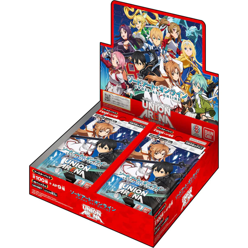 Union Arena TCG - UA15BT Sword Art Online SAO Booster Box Japanese - Eclipse Games Puzzles Novelties