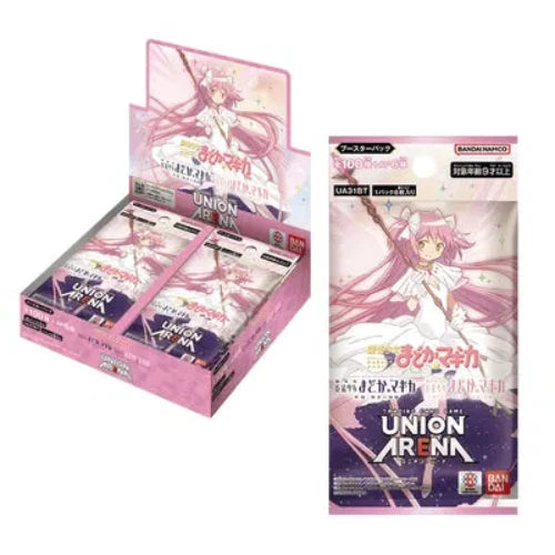 Union Arena TCG - UA31BT Puella Magi Madoka Magica Booster Box Japanese - Eclipse Games Puzzles Novelties