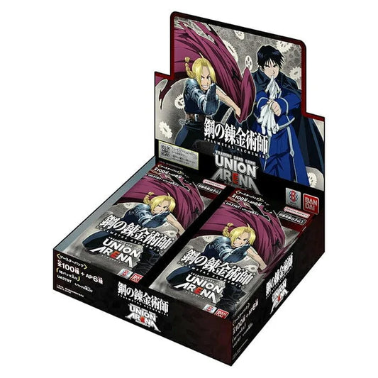 Union Arena TCG - UA37BT Fullmetal Alchemist Booster Box Japanese - Eclipse Games Puzzles Novelties