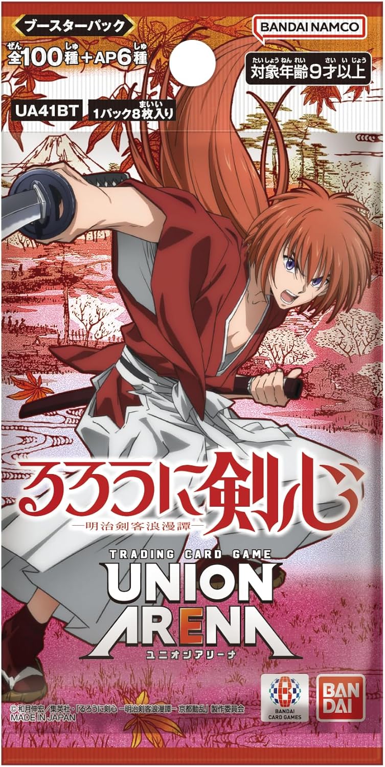 Union Arena TCG - UA41BT Rurouni Kenshin Booster Box Japanese - Eclipse Games Puzzles Novelties