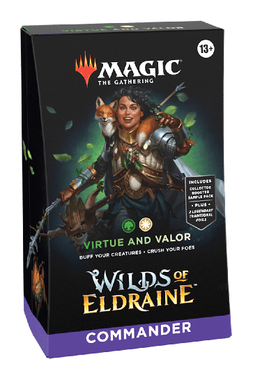 Magic The Gathering - Wilds of Eldraine Commander Decks Set of 4